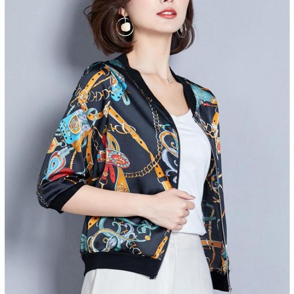 women's jackets ailegogo women summer jacket casual floral print embroidery coat plus size zipper outwear female cotton three quarter s, Black;brown
women's jackets ailegogo women summer jacket casual floral print embroidery coat plus size zipper outwear female cotton three quarter s, Black;brown