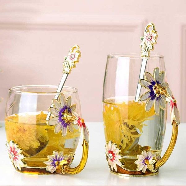 creative craft chrysanthemum heat resistant glass cups color enamel tea cup coffee mug transparent drinkware birthday gift wine glasses
creative craft chrysanthemum heat resistant glass cups color enamel tea cup coffee mug transparent drinkware birthday gift wine glasses
