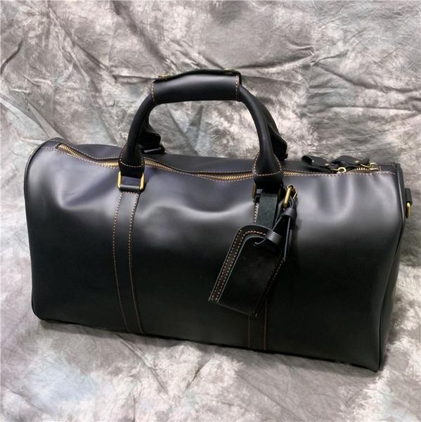 duffel bags vintage men's canvas genuine leather travel bag waterproof casual shoulder weekend in black and brown color for men
duffel bags vintage men's canvas genuine leather travel bag waterproof casual shoulder weekend in black and brown color for men