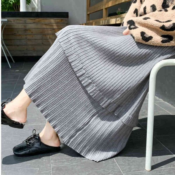 skirts winter soft cashere blend rib knitted long korean style cakee a-line boho swing knit ctnp, Black
skirts winter soft cashere blend rib knitted long korean style cakee a-line boho swing knit ctnp, Black