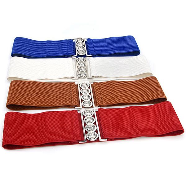 belts 1pc women wide waist elasticated lady girl fashion buckle belt elastic, Black;brown
belts 1pc women wide waist elasticated lady girl fashion buckle belt elastic, Black;brown