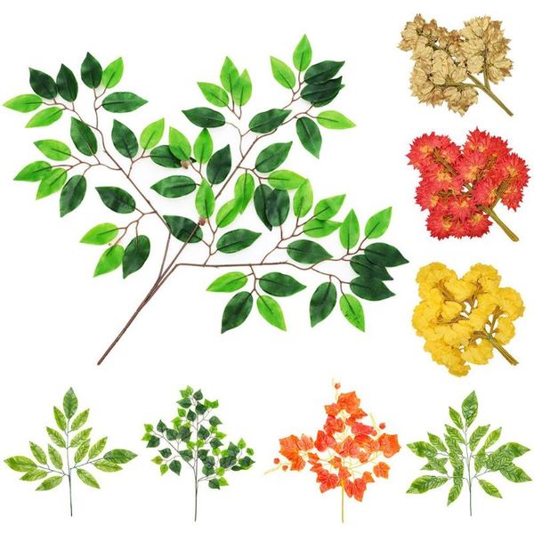 decorative flowers & wreaths 12pcs artificial plant banyan maple tree leaves home party garden diy decoration wedding homedecor garlandplant
decorative flowers & wreaths 12pcs artificial plant banyan maple tree leaves home party garden diy decoration wedding homedecor garlandplant