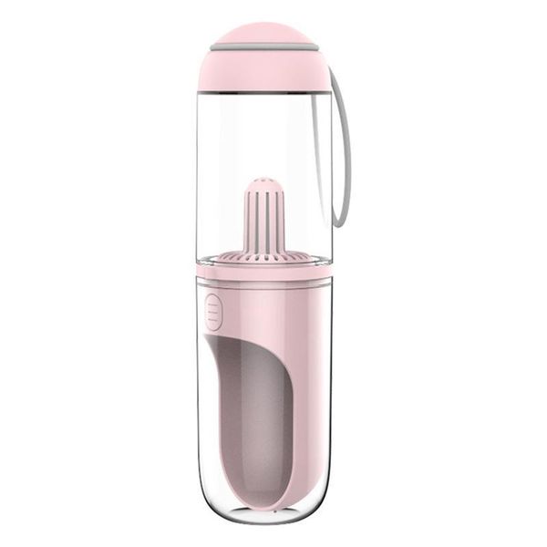 dog bowls & feeders 330ml water bottle cat drinking portable pet dispenser