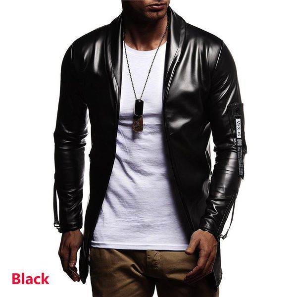 men's fur & faux men leather jacket casual zip up slim motorcycle bomber jackets male jaqueta de couro masculina outwear pu coats, Black
men's fur & faux men leather jacket casual zip up slim motorcycle bomber jackets male jaqueta de couro masculina outwear pu coats, Black