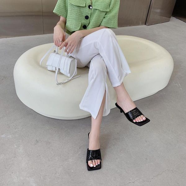 sandals lmcavasun 2021 korean version of the summer fashion crocodile pattern one-step stiletto high heel women, Black
sandals lmcavasun 2021 korean version of the summer fashion crocodile pattern one-step stiletto high heel women, Black