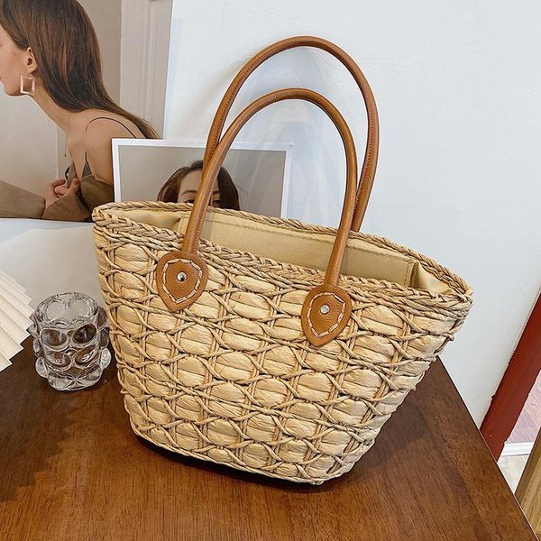 evening bags pu leather shoulder belt hand-woven straw rattan handbag 2021 summer big casual beach travel hand
evening bags pu leather shoulder belt hand-woven straw rattan handbag 2021 summer big casual beach travel hand