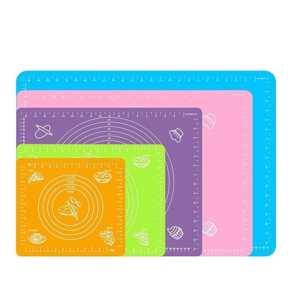 multi-size silicone baking mat sheet extra large for rolling dough macaroo pizza non-stick maker holder pastry pins & boards
multi-size silicone baking mat sheet extra large for rolling dough macaroo pizza non-stick maker holder pastry pins & boards