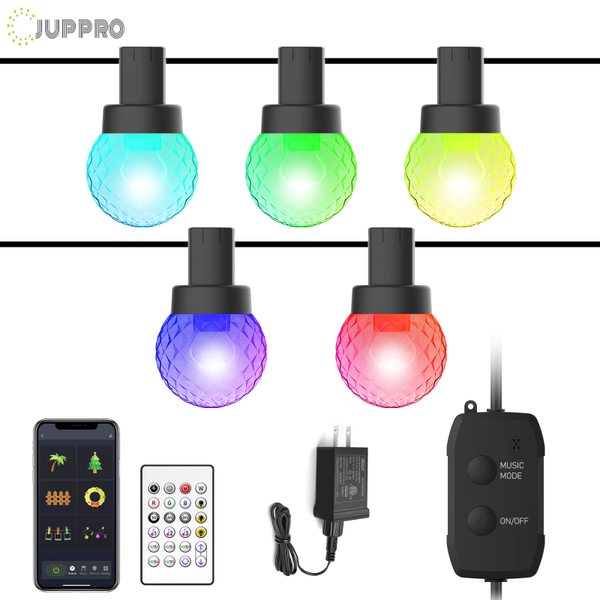 strings g40 patio light bluetooth led string lights outdoor fairy globe bulb garland waterproof garden decoration 25-50 bulbs
strings g40 patio light bluetooth led string lights outdoor fairy globe bulb garland waterproof garden decoration 25-50 bulbs
