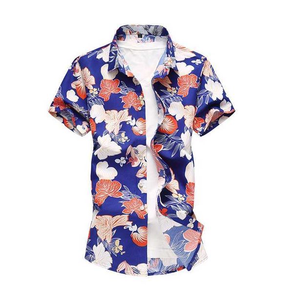 big size 5xl 6xl 7xl men summer cotton men shirt casual floral printed shirts men cool beach holiday flower hawaiian shirts 210528, White;black
big size 5xl 6xl 7xl men summer cotton men shirt casual floral printed shirts men cool beach holiday flower hawaiian shirts 210528, White;black