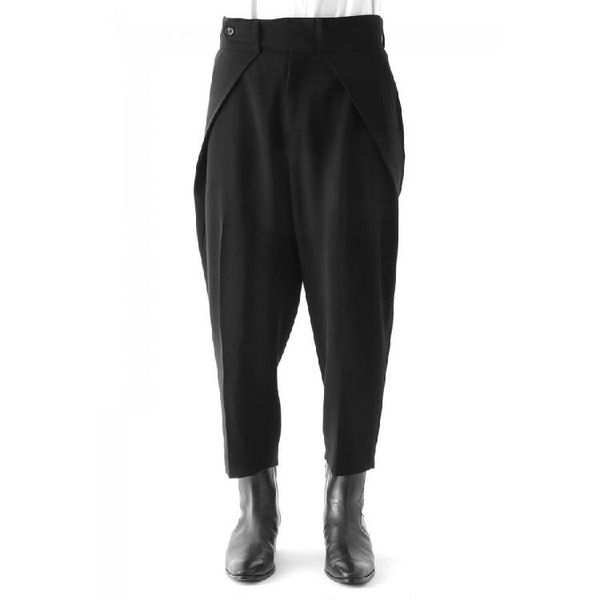 27-44 2021 men's clothing gd hair stylist catwalk fashion street pographs harem pants plus size singer costumes, Black
27-44 2021 men's clothing gd hair stylist catwalk fashion street pographs harem pants plus size singer costumes, Black