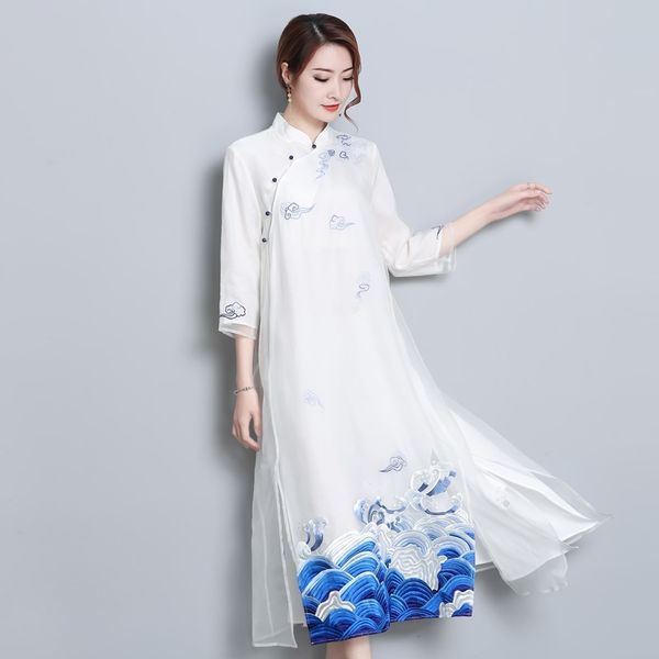 improved cheongsam dress ao dai dress vietnamese aodai vietnam floral print qipao vintage novelty vintage dress 10522, Red
improved cheongsam dress ao dai dress vietnamese aodai vietnam floral print qipao vintage novelty vintage dress 10522, Red
