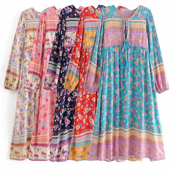 inspired women floral long sleeve dress bohemian dresses ladies v neck tassel women dress cotton new summer dress 210412, Black;gray
inspired women floral long sleeve dress bohemian dresses ladies v neck tassel women dress cotton new summer dress 210412, Black;gray