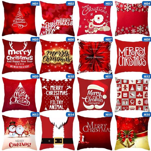 cushion/decorative pillow christmas cushion cover 45*45 red merry printed polyester peach skin decorative sofa home decoration pillowcase
cushion/decorative pillow christmas cushion cover 45*45 red merry printed polyester peach skin decorative sofa home decoration pillowcase