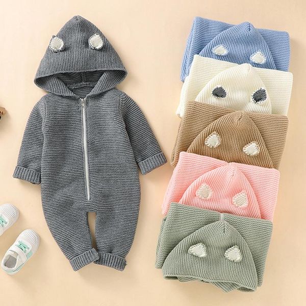 jumpsuits infant kids baby clothes rompers boy girl pure color long sleeve knit zipper hooded jumpsuit born, Blue
jumpsuits infant kids baby clothes rompers boy girl pure color long sleeve knit zipper hooded jumpsuit born, Blue