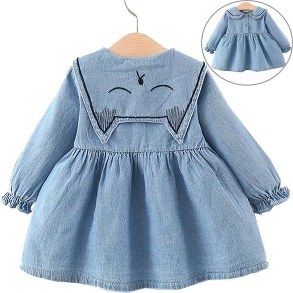 girl's dresses winter fall girls denim dress clothes long sleeve lounge set for children kids costumes born baby rompers vestidos, Red;yellow
girl's dresses winter fall girls denim dress clothes long sleeve lounge set for children kids costumes born baby rompers vestidos, Red;yellow