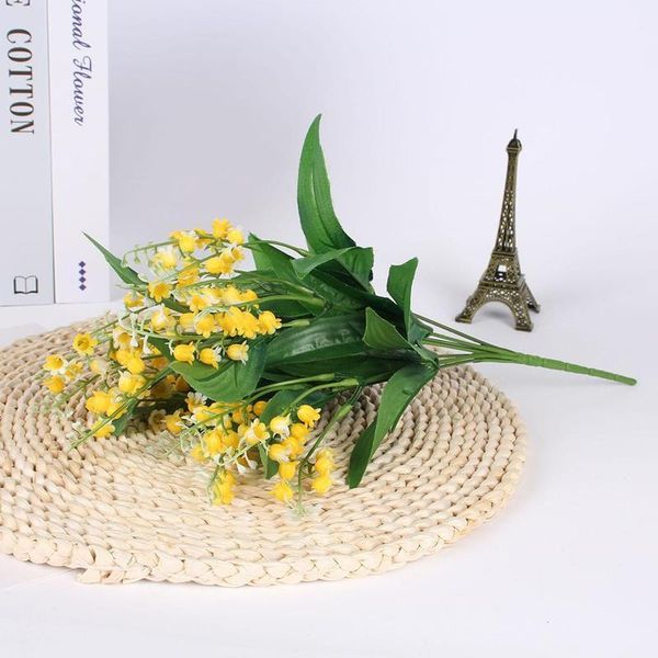 decorative flowers & wreaths 1 bunch artificial lily of the valley 7branches wedding bridal bouquet plastic fake bell orchid
decorative flowers & wreaths 1 bunch artificial lily of the valley 7branches wedding bridal bouquet plastic fake bell orchid