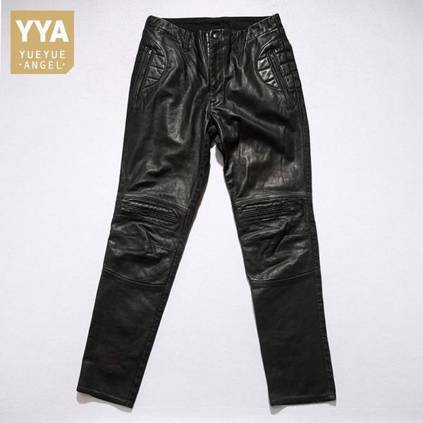 men's pants fashion punk trousers mens biker denim patchwork cowhide genuine leather 2021 autumn men straight cargo leisure, Black
men's pants fashion punk trousers mens biker denim patchwork cowhide genuine leather 2021 autumn men straight cargo leisure, Black