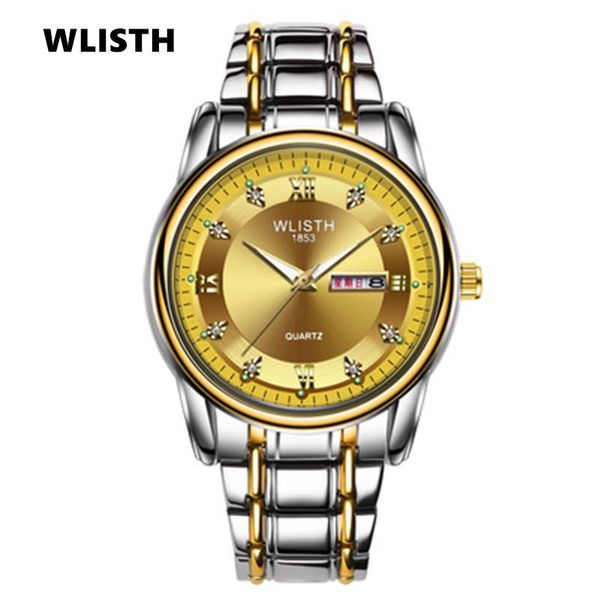 wristwatches orologio uomo mens watches r dual calendar diamond watch for men quartz clock montre homme, Slivery;brown
wristwatches orologio uomo mens watches r dual calendar diamond watch for men quartz clock montre homme, Slivery;brown