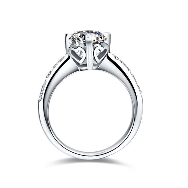 cluster rings solid platinum pt950 women wedding ring 0.6 real fine diamond engagement, Golden;silver
cluster rings solid platinum pt950 women wedding ring 0.6 real fine diamond engagement, Golden;silver