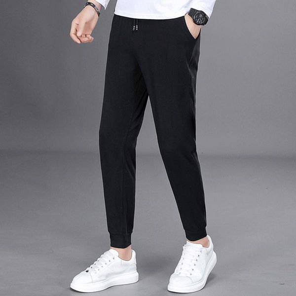 men's pants spring autumn black jogging men harajuku fashion solid drawstring harem long trousers elastic waist sweatpants
men's pants spring autumn black jogging men harajuku fashion solid drawstring harem long trousers elastic waist sweatpants