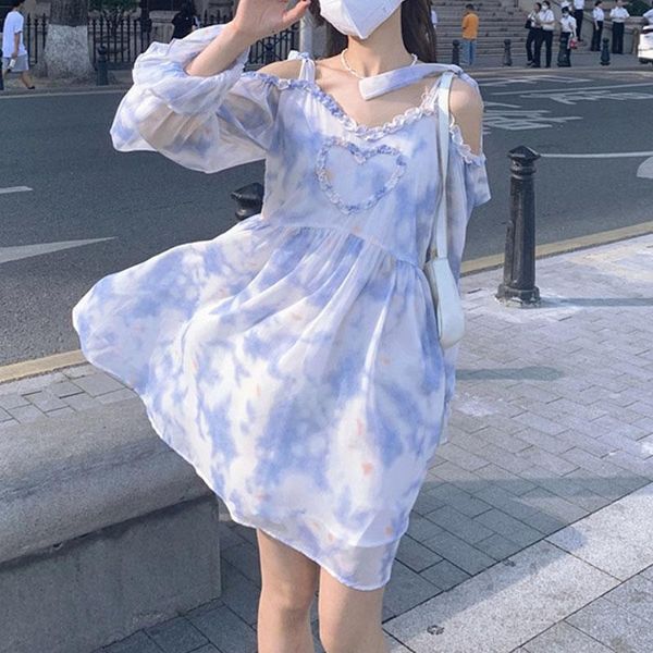 casual dresses sundresses for women summer 2021 french vintage mini strap dress females design bandage elegant floral korean style y2k, Black;gray
casual dresses sundresses for women summer 2021 french vintage mini strap dress females design bandage elegant floral korean style y2k, Black;gray