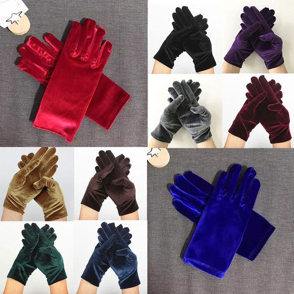 five fingers gloves gold velvet elastic full finger soft solid thermal mittens elegant women etiquette cycling hand warmer, Blue;gray
five fingers gloves gold velvet elastic full finger soft solid thermal mittens elegant women etiquette cycling hand warmer, Blue;gray