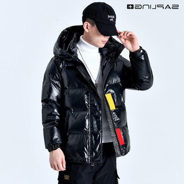 2021 down jacket men's autumn winter new hooded parkas fashion casual coat male thicken warm windproof drop shipping, Black
2021 down jacket men's autumn winter new hooded parkas fashion casual coat male thicken warm windproof drop shipping, Black