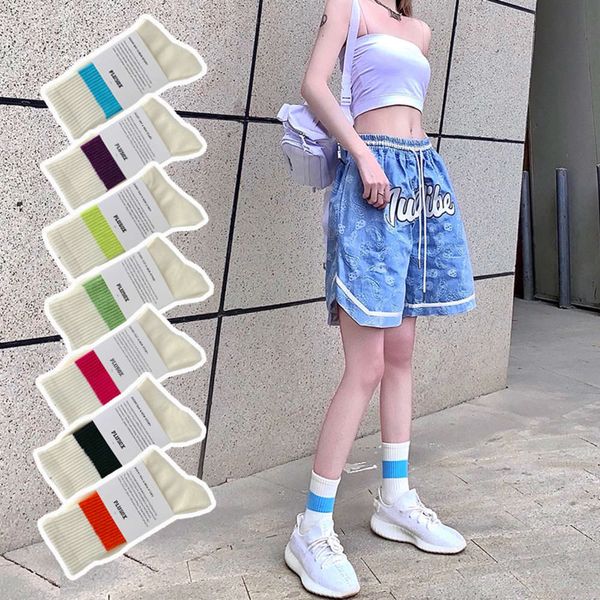 chao brand sports socks six same style leisure high purity contrast stripe couple medium tube cotton women's long, Black;white
chao brand sports socks six same style leisure high purity contrast stripe couple medium tube cotton women's long, Black;white