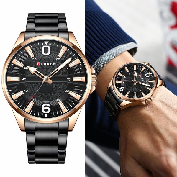 wristwatches curren fashion simple waterproof stainless steel men watches luxury sports creative design quartz watch mens casual male clock, Slivery;brown
wristwatches curren fashion simple waterproof stainless steel men watches luxury sports creative design quartz watch mens casual male clock, Slivery;brown