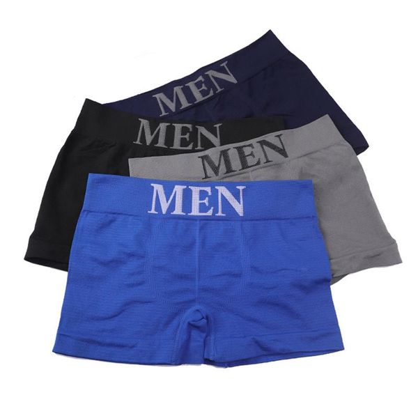 underpants men panties shorts underwear boxer mens seamless for comfortable and breathable male, Black;white
underpants men panties shorts underwear boxer mens seamless for comfortable and breathable male, Black;white