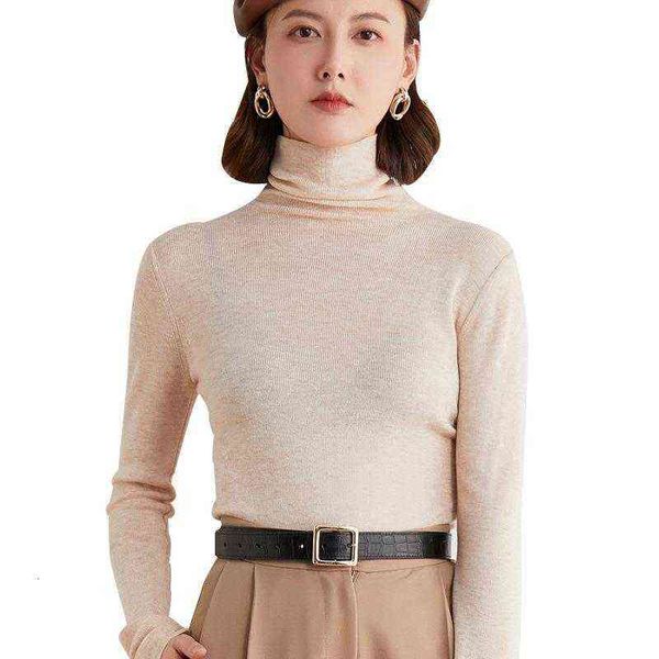2021 autumn and winter worsted wool sweater women's high neck slim fit pullover long sleeve inner bottom thin, White;black
2021 autumn and winter worsted wool sweater women's high neck slim fit pullover long sleeve inner bottom thin, White;black