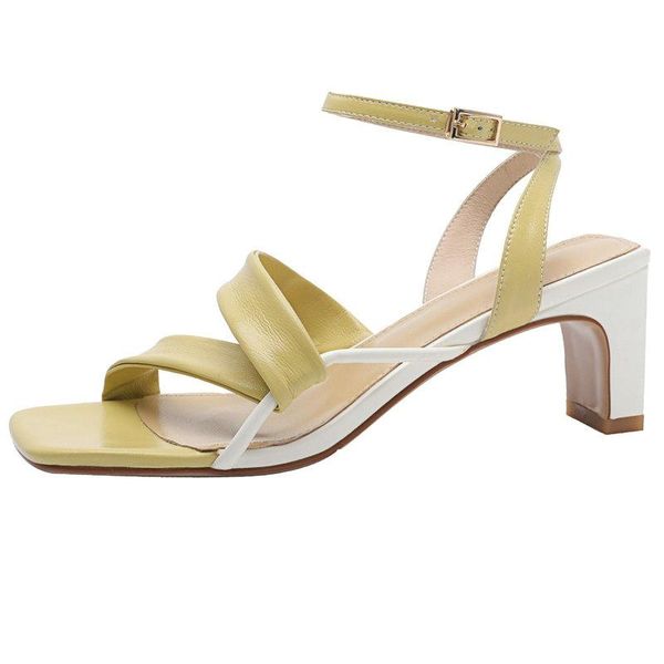 elegant women sandals ankle buckles 2021 summer high heels party basic shoes woman genuine leather wedding women's, Black
elegant women sandals ankle buckles 2021 summer high heels party basic shoes woman genuine leather wedding women's, Black