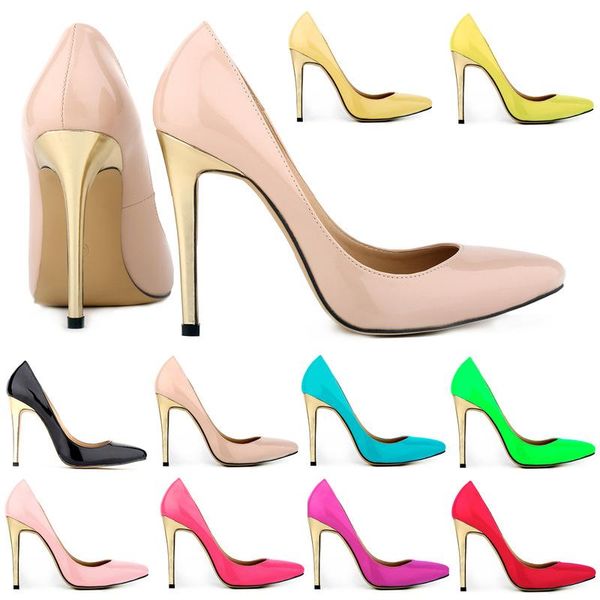dress shoes fashion women pumps thin high heels party wedding pointed toe patent leather 11cm slip on 2021 size 35-42 black pink
dress shoes fashion women pumps thin high heels party wedding pointed toe patent leather 11cm slip on 2021 size 35-42 black pink
