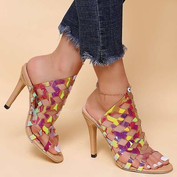 sandals high-heeled 2021 summer hollow fish mouth women's shoes open toe stiletto fashionable party social, Black
sandals high-heeled 2021 summer hollow fish mouth women's shoes open toe stiletto fashionable party social, Black