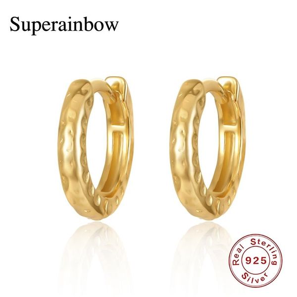 hoop & huggie superainbow 925 sterling silver earrings geometry irregular grain earring for women men gold jewelry gifts sr-e247, Golden;silver
hoop & huggie superainbow 925 sterling silver earrings geometry irregular grain earring for women men gold jewelry gifts sr-e247, Golden;silver
