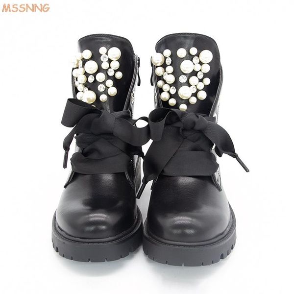 boots winter women ankle string bead black motorcycle lace-up pu leather female pearl platform high heels big size
boots winter women ankle string bead black motorcycle lace-up pu leather female pearl platform high heels big size