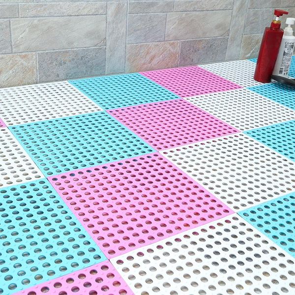 creative diy bath room mats bathroom carpet set mesh soft plastic non-slip foot massage 10 colors for choose anti-slip mat
creative diy bath room mats bathroom carpet set mesh soft plastic non-slip foot massage 10 colors for choose anti-slip mat