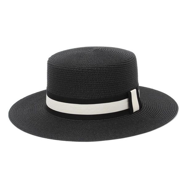 wide brim hats summer women's boater beach hat paper female casual panama belt flat straw sun drop, Blue;gray
wide brim hats summer women's boater beach hat paper female casual panama belt flat straw sun drop, Blue;gray