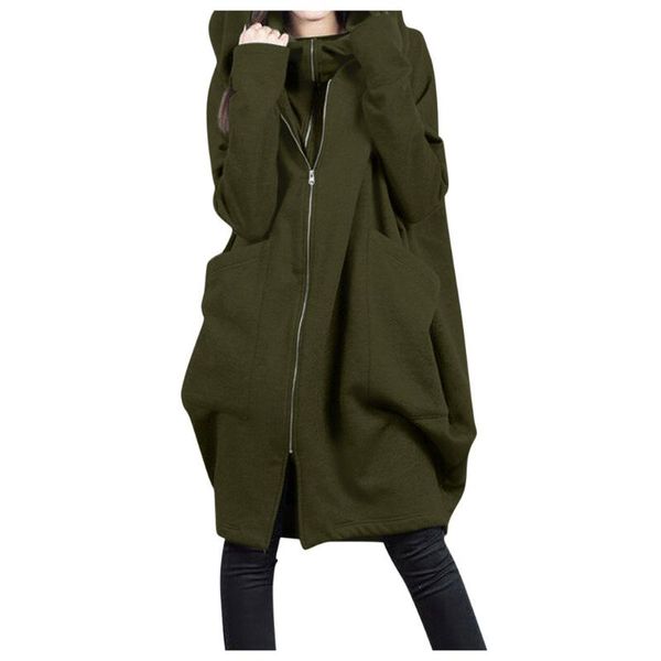 women's hoodies & sweatshirts 5xl plus size women full zip warm pocket hoodie ladies pullovers long hooded jacket coat sweatshirt, Black
women's hoodies & sweatshirts 5xl plus size women full zip warm pocket hoodie ladies pullovers long hooded jacket coat sweatshirt, Black