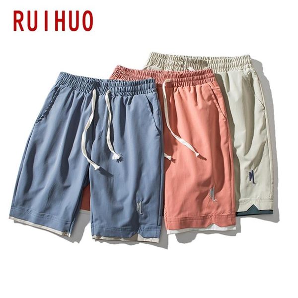 men's shorts ruihuo solid mens summer cotton casual long men clothing m-4xl 2021 arrivals, White;black
men's shorts ruihuo solid mens summer cotton casual long men clothing m-4xl 2021 arrivals, White;black