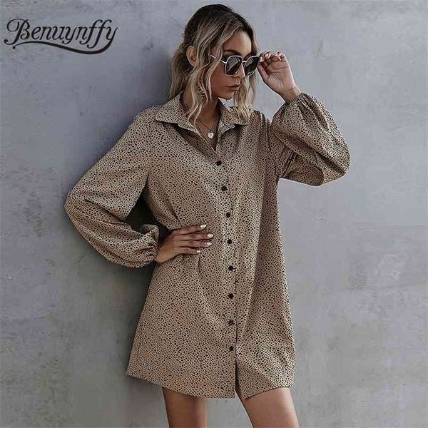 lantern sleeve loose printed women shirt dress autumn winter casual ladies turndown collar button mini dresses 210510, Black;gray
lantern sleeve loose printed women shirt dress autumn winter casual ladies turndown collar button mini dresses 210510, Black;gray