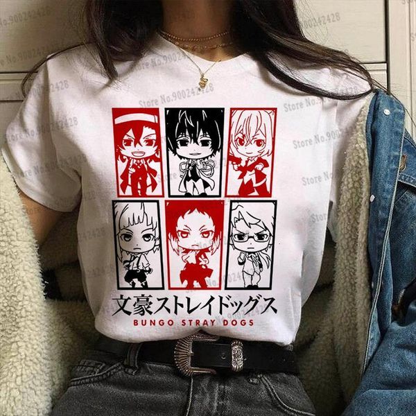 fashion anime bungo stray women t shirt dogs handsome osamu dazai nakahara chuya tees japanese cartoon lady, White
fashion anime bungo stray women t shirt dogs handsome osamu dazai nakahara chuya tees japanese cartoon lady, White
