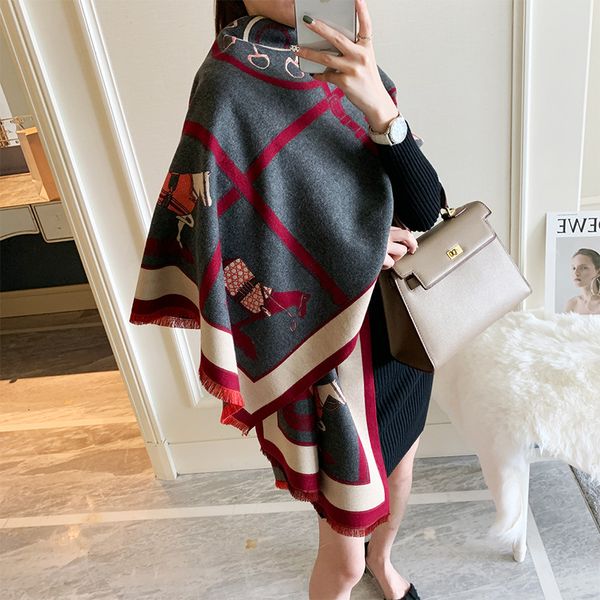 tippet muffler scarf 2021 carriage double-sided printing imitation cashmere scarf women's korean warm bib in autumn and winter, Blue;gray
tippet muffler scarf 2021 carriage double-sided printing imitation cashmere scarf women's korean warm bib in autumn and winter, Blue;gray