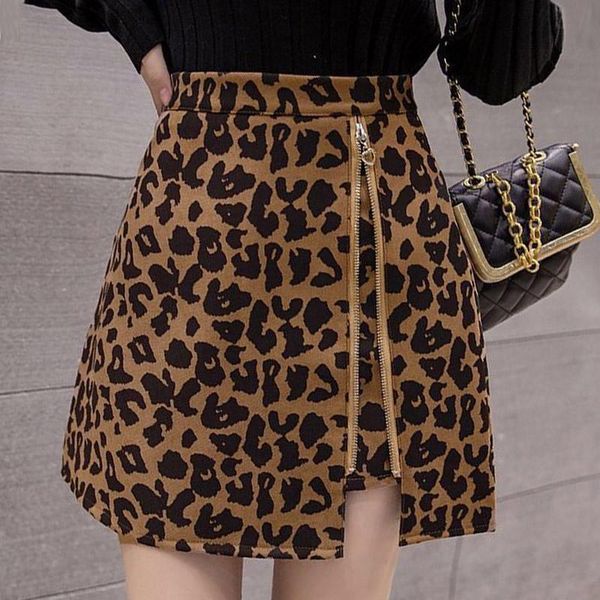 skirts spring leopard pattern retro zipper split skirt high waist buttock a-line, Black
skirts spring leopard pattern retro zipper split skirt high waist buttock a-line, Black