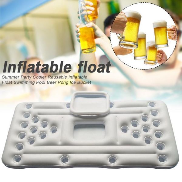 inflatable float 1pc mattress cup floating bed beer pong table durable swimming equipment universal pool & accessories
inflatable float 1pc mattress cup floating bed beer pong table durable swimming equipment universal pool & accessories