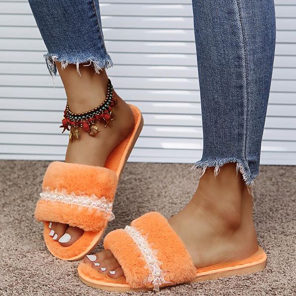 slippers women open toe non-slip furry home cotton shoes autumn winter fashion comfort indoors house, Black
slippers women open toe non-slip furry home cotton shoes autumn winter fashion comfort indoors house, Black