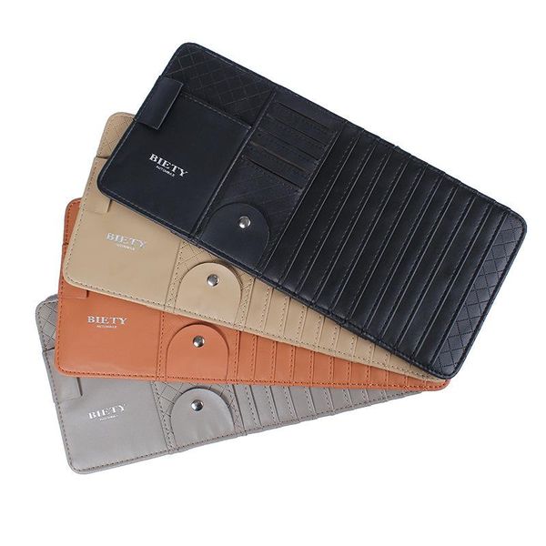 car organizer high grade sun visor storage holder multi-function leather vehicle pocket shade board auto accessories
car organizer high grade sun visor storage holder multi-function leather vehicle pocket shade board auto accessories