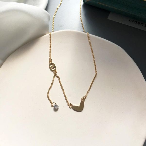 chains han edition tide love shape design simple fashion personality necklace women elegant accessories, Silver
chains han edition tide love shape design simple fashion personality necklace women elegant accessories, Silver
