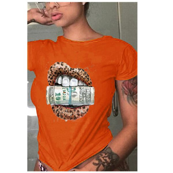 womens bite the dollar t-shirts fashion trend high street short sleeve tees designer female round neck hip hop casual tshirts wholesale, White
womens bite the dollar t-shirts fashion trend high street short sleeve tees designer female round neck hip hop casual tshirts wholesale, White