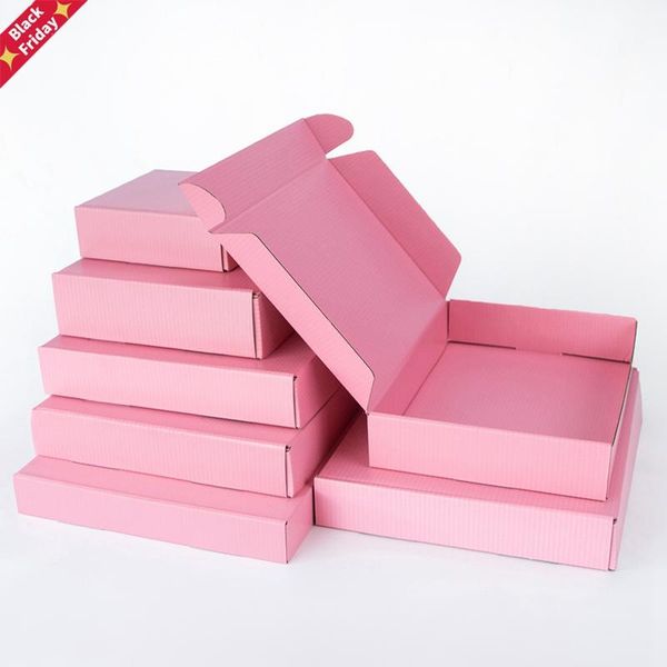 5pcs / 10pcs pink gift box festival party 3-layer corrugated storage display carton supports customized size printing logo wrap
5pcs / 10pcs pink gift box festival party 3-layer corrugated storage display carton supports customized size printing logo wrap